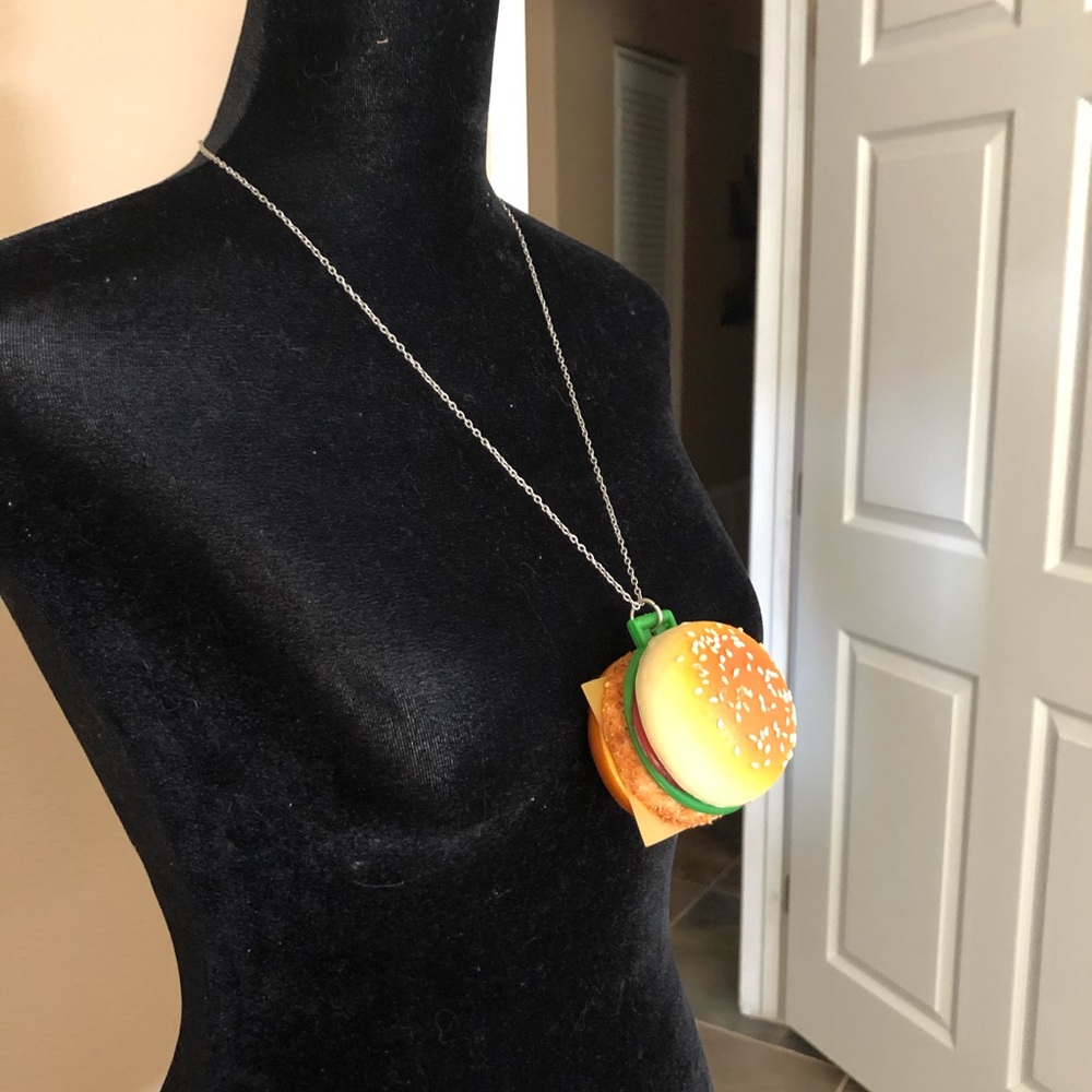 ModCloth Let’s View Lunch Chicken Necklace 🍔 - Picture 3 of 6